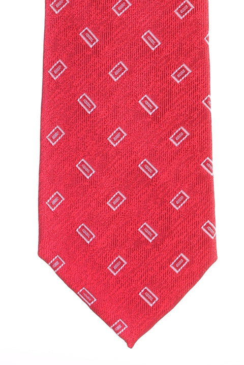 Red CN. POLYESTER PATTERNED KRVT