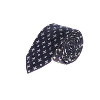 Medium Gray Patterned Tie