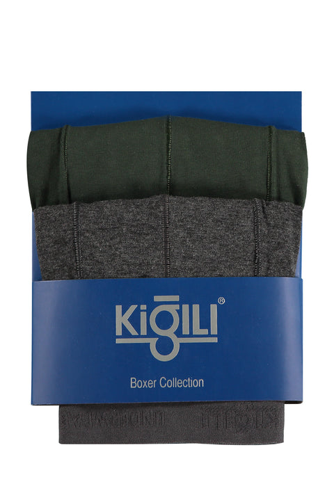 Koyu Yesil 2'li Süprem Boxer Seti