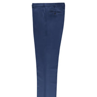 Blue 4 Drop Relaxed Fit Classic Fabric Trousers