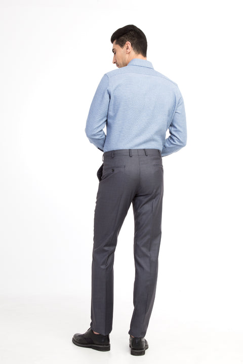 Marengo 6 Drop Regular Fit Standart Kesim Ekose Klasik Kumaş Pantolon