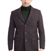 Coffee Brown Cashmere Coat