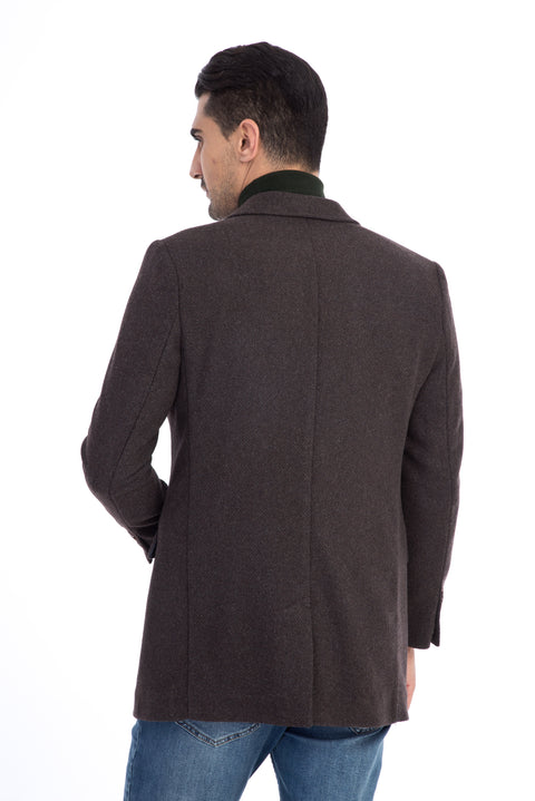 Coffee Brown Cashmere Coat