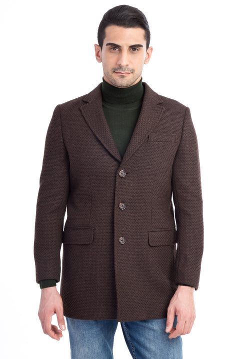 Coffee Brown Cashmere Coat