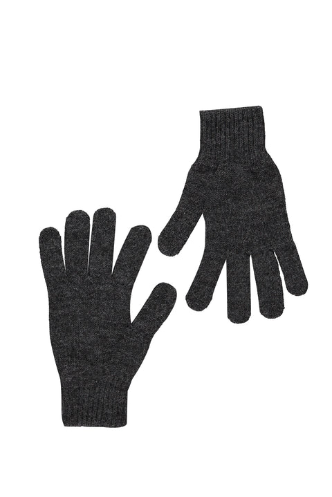 Anthracite Knitted Gloves