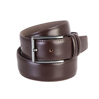 Coffee Plus Size Leather Belt
