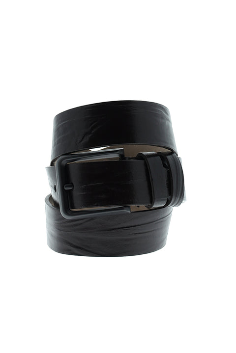 Coffee Sport Leather Belt