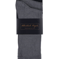 Smoke Grey 2-Piece Bamboo Sock Set