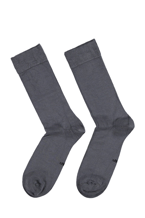 Smoke Grey 2-Piece Bamboo Sock Set
