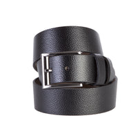 Black Sport Leather Belt