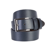 Navy Blue Sport Leather Belt