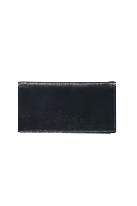 Navy Leather Wallet