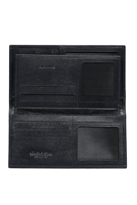 Navy Leather Wallet