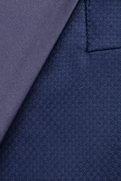 Navy Blue 7 Drop Slim Fit Narrow Cut Shawl Collar Tuxedo & Groom Suit