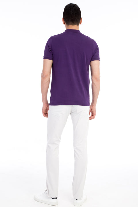 Krem Regular Fit Standart Kesim Likralı Kanvas / Chino Pantolon