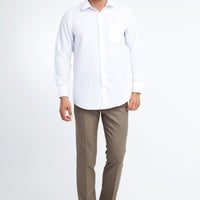 Toprak 6 Drop Regular Fit Standard Cut Classic Fabric Wool Trousers