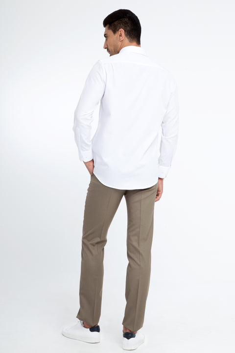 Toprak 6 Drop Regular Fit Standard Cut Classic Fabric Wool Trousers