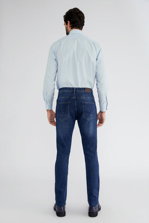 Light Blue Long-Sleeve Classic Shirt