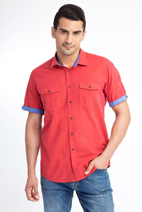 Red Kz Santuk Tas Kk Shirt