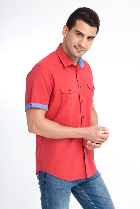 Red Kz Santuk Tas Kk Shirt