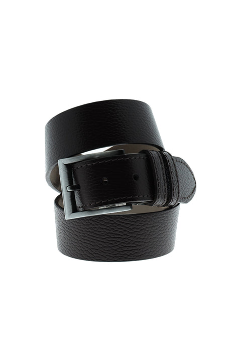 Coffee Sport Patterned Belt
