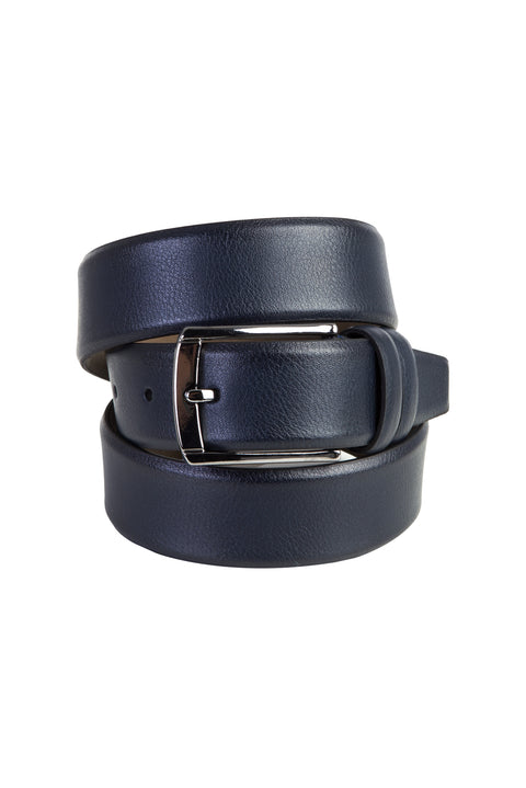 Navy Blue Classic Belt