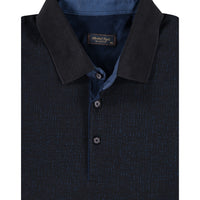 Blue Plus Size Polo Shirt