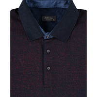 Burgundy Plus Size Polo Shirt