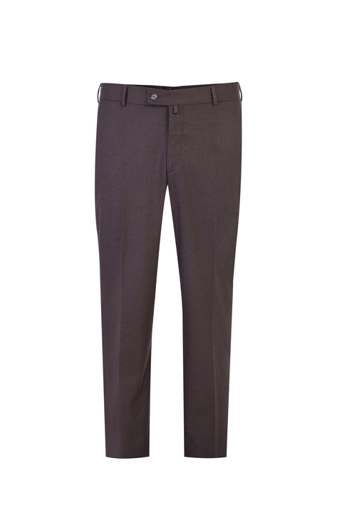 Kahve 4 Drop Relaxed Fit Rahat Kesim Klasik Kumaş Pantolon