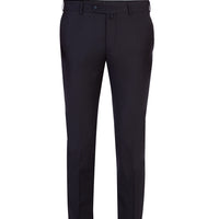 Black 7 Drop Slim Fit Narrow Cut Lycra Classic Fabric Trousers