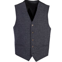 Blue Classic Wool Vest