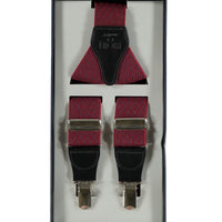 Red Patterned Trouser Hangers