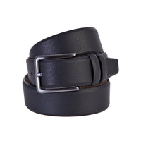 Black Plain Classic Belt