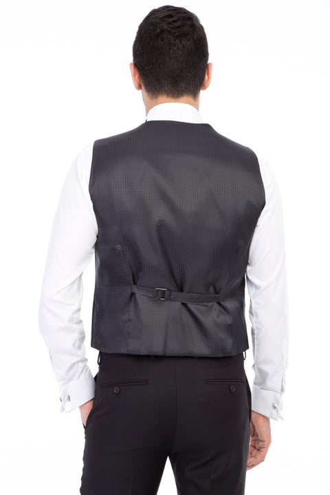 Burgundy 7 Drop Slim Fit Tuxedo & Groom Suit