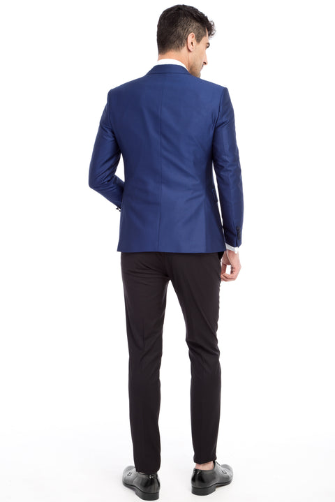 Blue 7 Drop Slim Fit Tuxedo & Groom Suit
