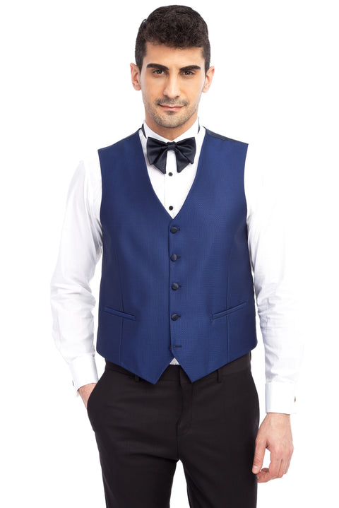 Blue 7 Drop Slim Fit Tuxedo & Groom Suit