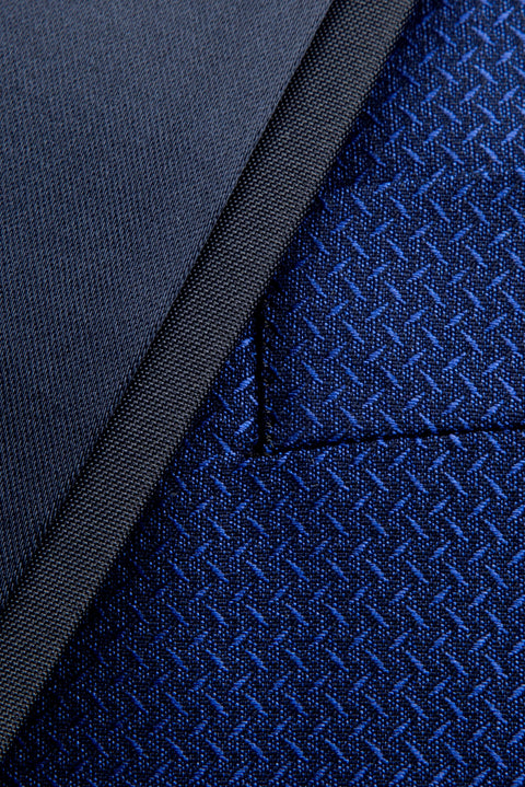 Blue 7 Drop Slim Fit Tuxedo & Groom Suit