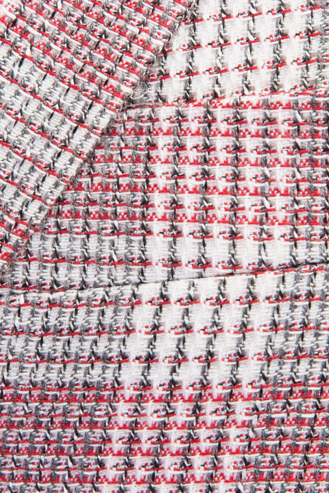 Red 6 Drop Regular Fit Standard Cut Plaid Jacket