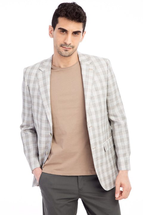 Toprak 4 Drop Relaxed Fit Plaid Jacket