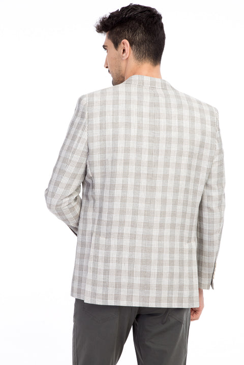 Toprak 4 Drop Relaxed Fit Plaid Jacket