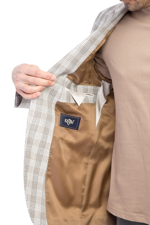 Toprak 4 Drop Relaxed Fit Plaid Jacket