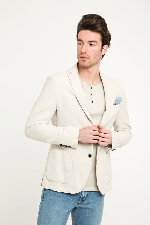 Sand 6 Drop Regular Fit Standard Cut Jacket