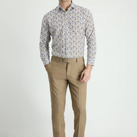 Vizon 4 Drop Relaxed Fit Rahat Kesim Yünlü Klasik Kumaş Pantolon