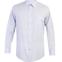 Light Grey Long-Sleeve Classic Shirt