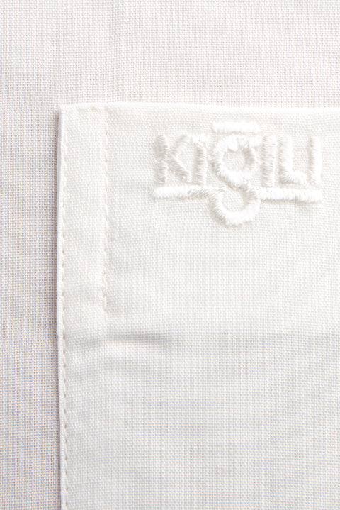 Krem Regular Fit Kısa Kol Gömlek