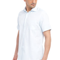 Beyaz Kısa Kol Regular Fit Gömlek