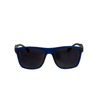 Blue UV-Protected Bone-Framed Sunglasses