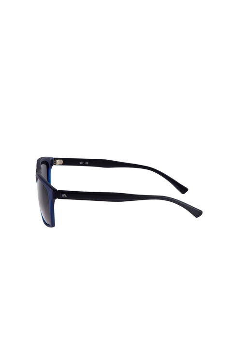 Blue UV-Protected Bone-Framed Sunglasses