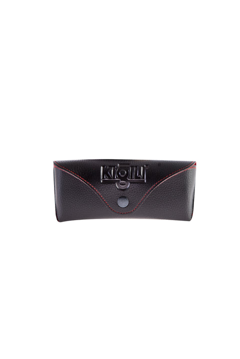 Blue UV-Protected Bone-Framed Sunglasses