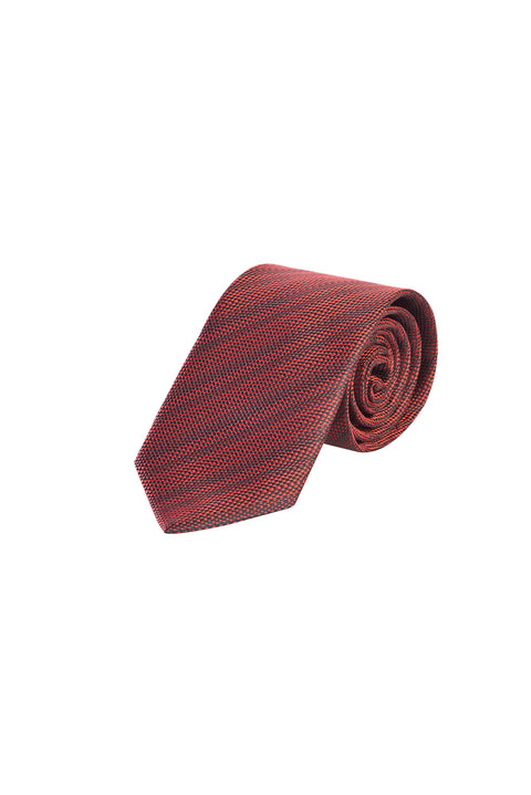 Red Patterned Tie